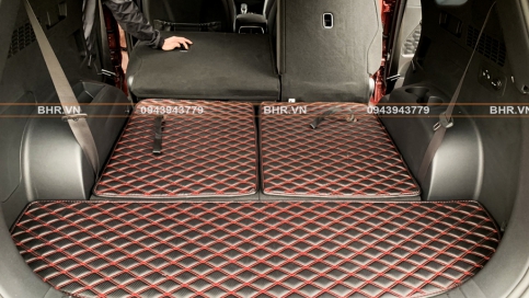Thảm lót sàn ô tô 5D 6D Hyundai Santafe giá gốc tận xưởng, bảo hành trọn đời